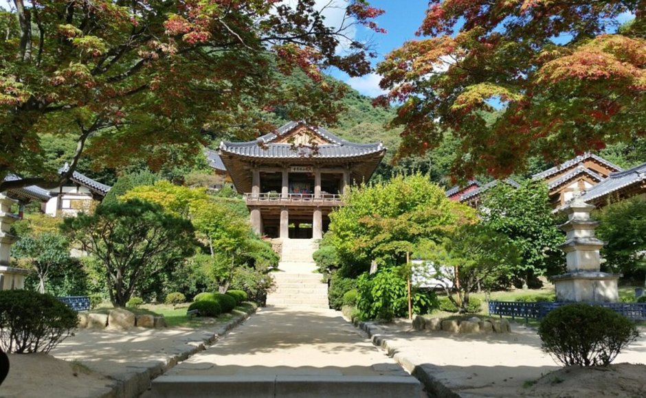 Южная Корея Синтоистский храм
