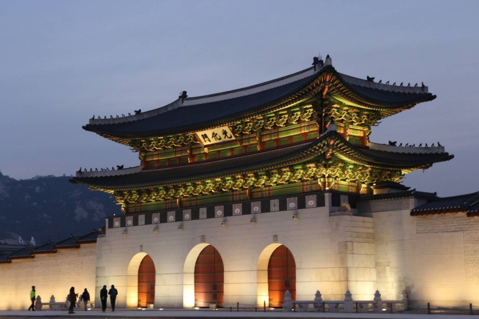Кенбоккун храм Южной Кореи