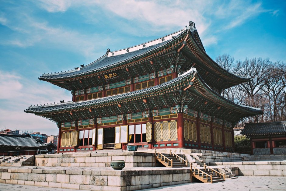 Дворец Gyeongbokgung Южная Корея