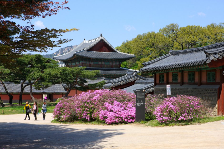 Дворец Чхандоккун в Сеуле Корея
