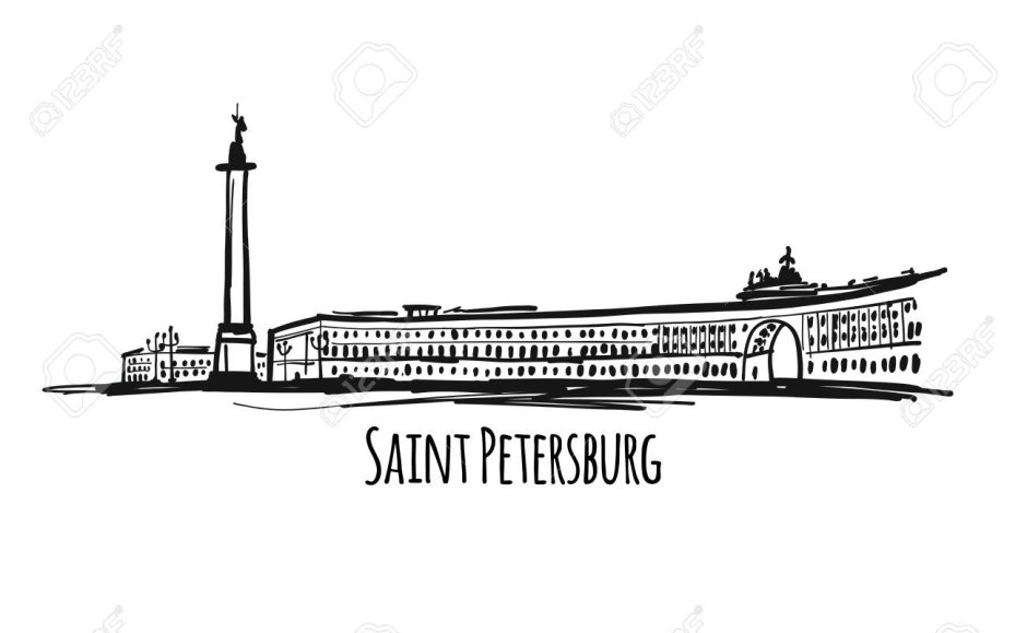 Санкт-Петербург вектор