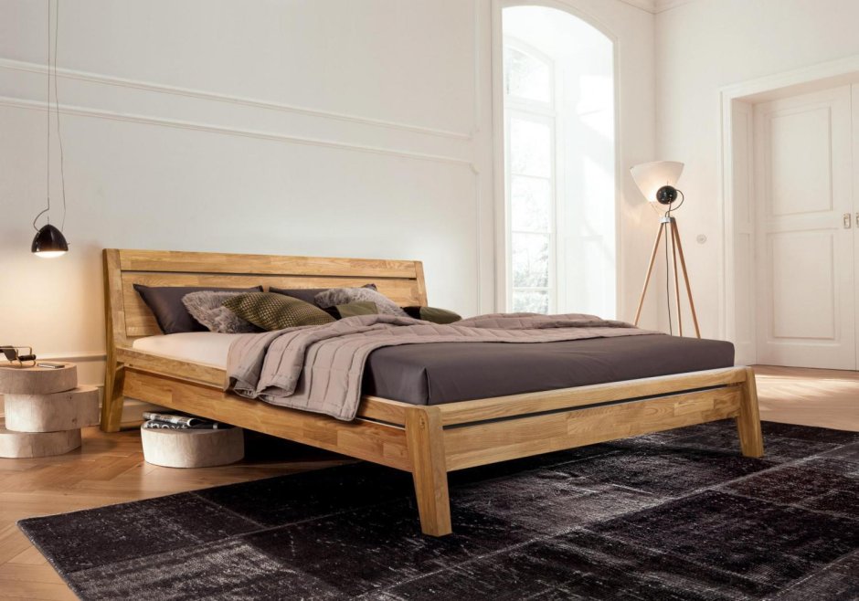 Планировки спальни с деревянной мебелью