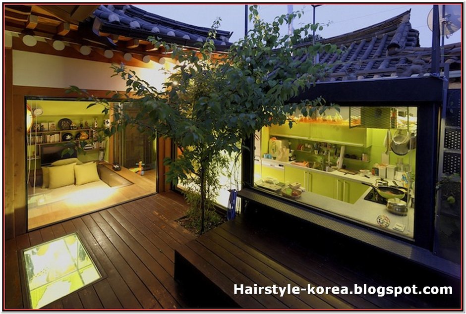 Дом в корейском стиле современный