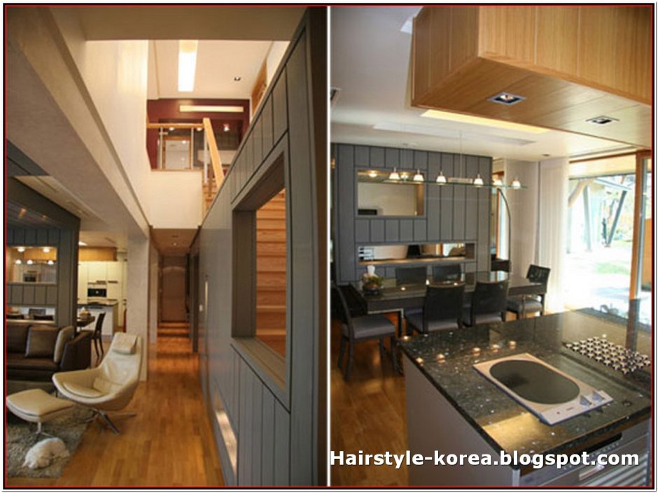 Корейские дома внутри внутри интерьер современный дизайн