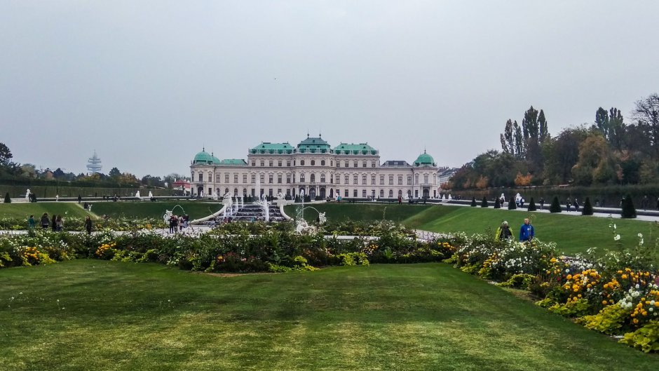 Парк Бельведер в Вене