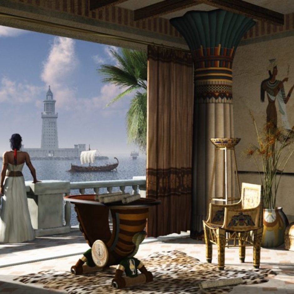 Дворец Клеопатры Египет