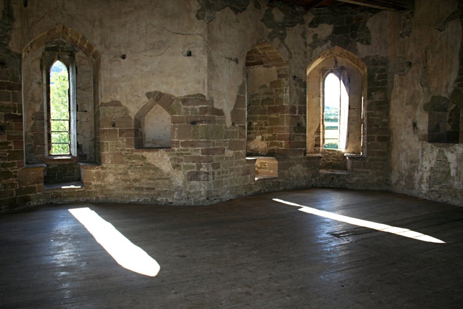 Stokesay Castle изнутри