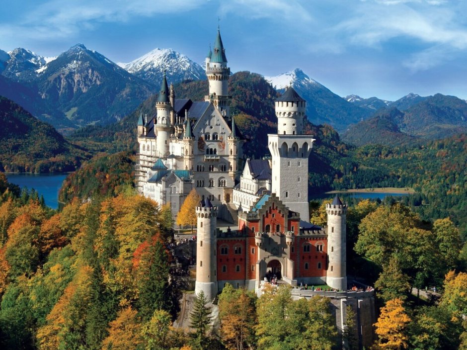 Лихтенштайн замок в Германии внутри