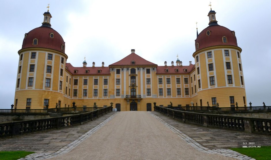 Замок Морицбург Саксония