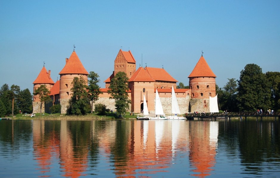 Резиденция литовских государей. Тракайский замок