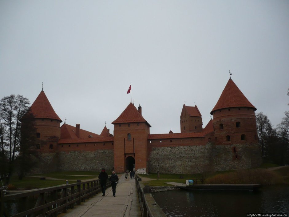 Замок Тракай в Литве фото внутри