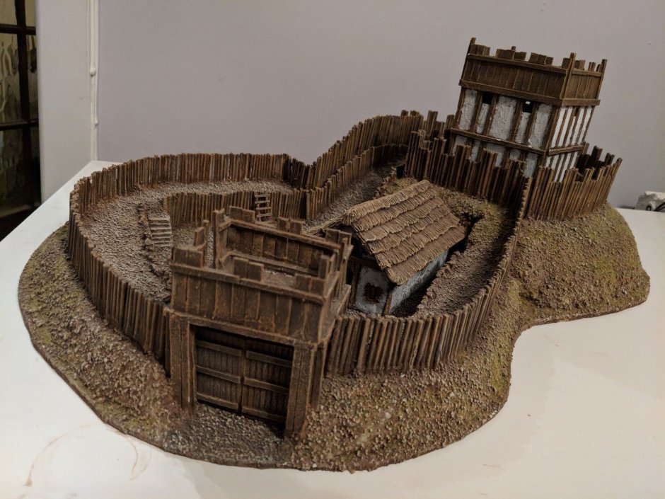 Motte Bailey Castle сборная моделька