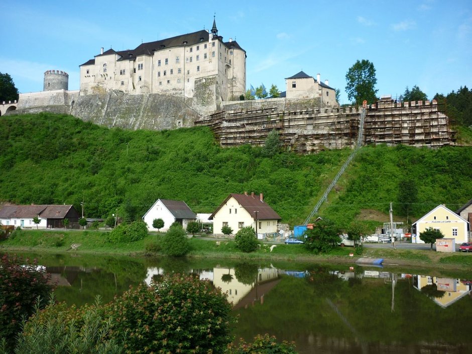 Замок в Моравскосилезском регионе