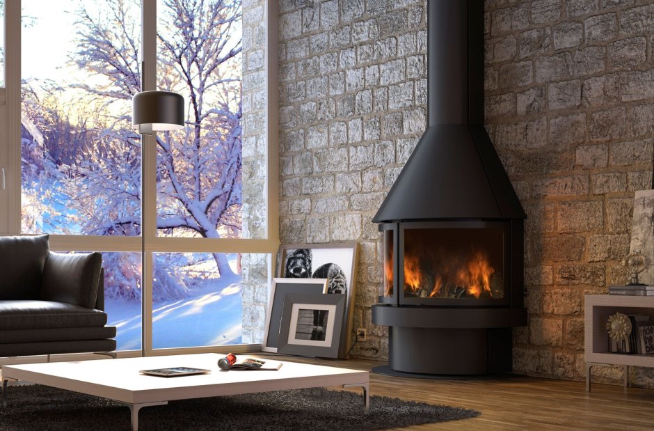 Печь-камин Fireplace Kolding Keramic.