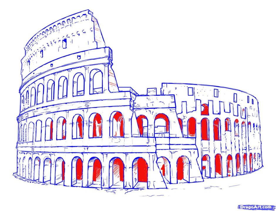 Колизей в древнем Риме