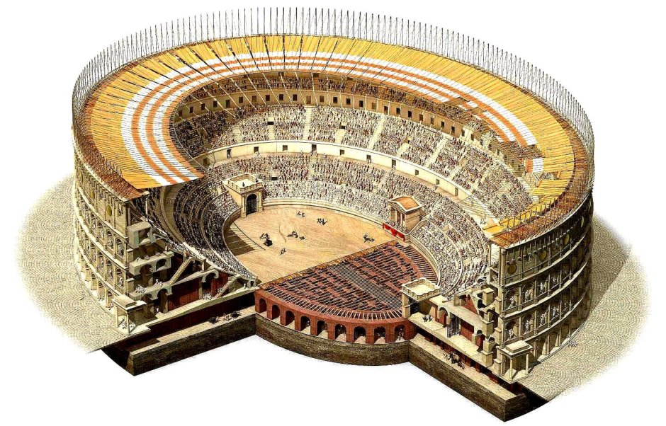Римский амфитеатр Колизей