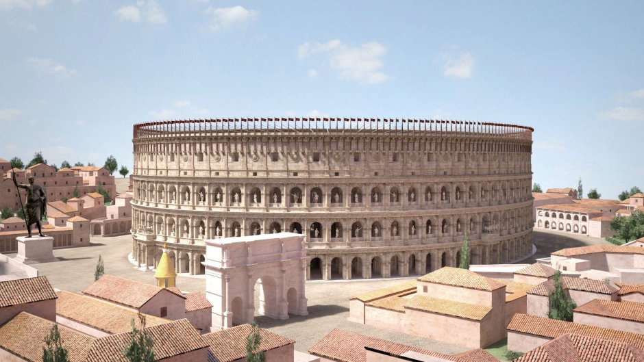 Колизей в Риме реконструкция