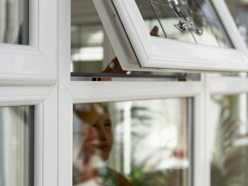 Colored PVC Window at Home