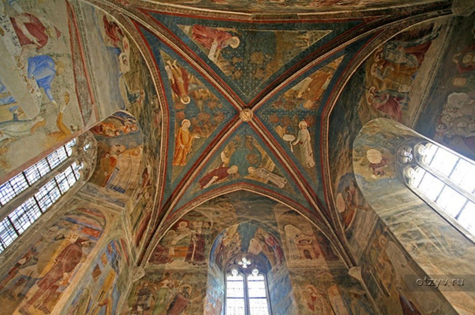 Фрески папского дворца в Авиньоне