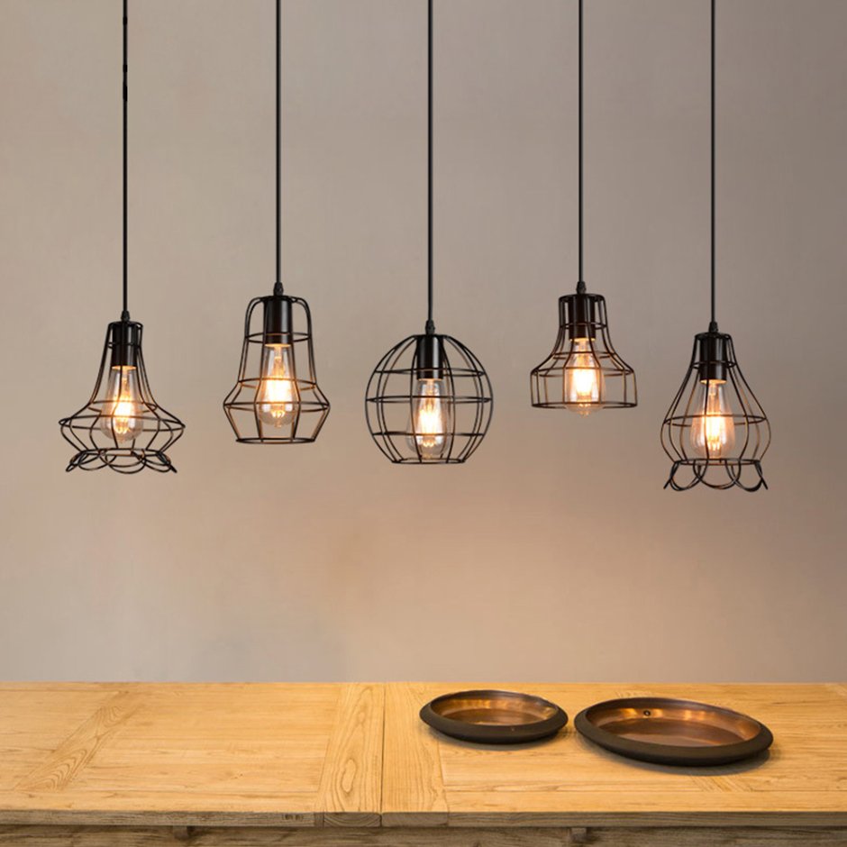 Светильники Loft Edison