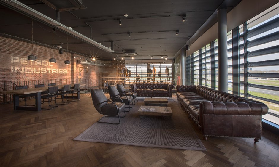 Вентиляционные трубы в стиле лофт