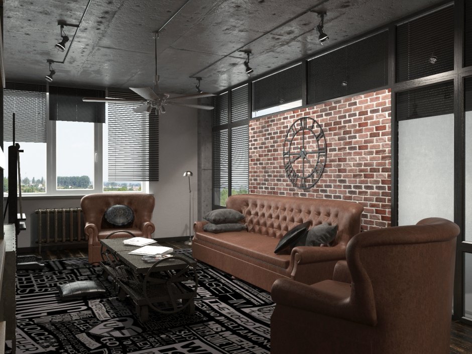 Стиль лофт в интерьере