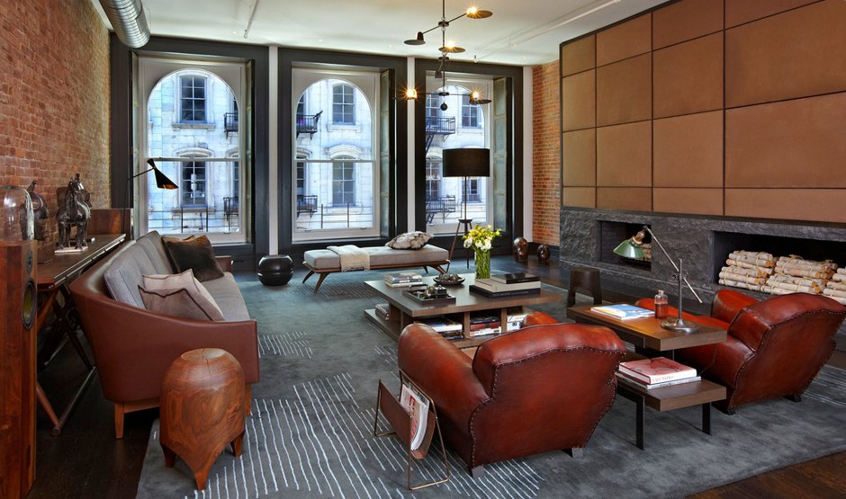 Линол дверь лофт Лайт