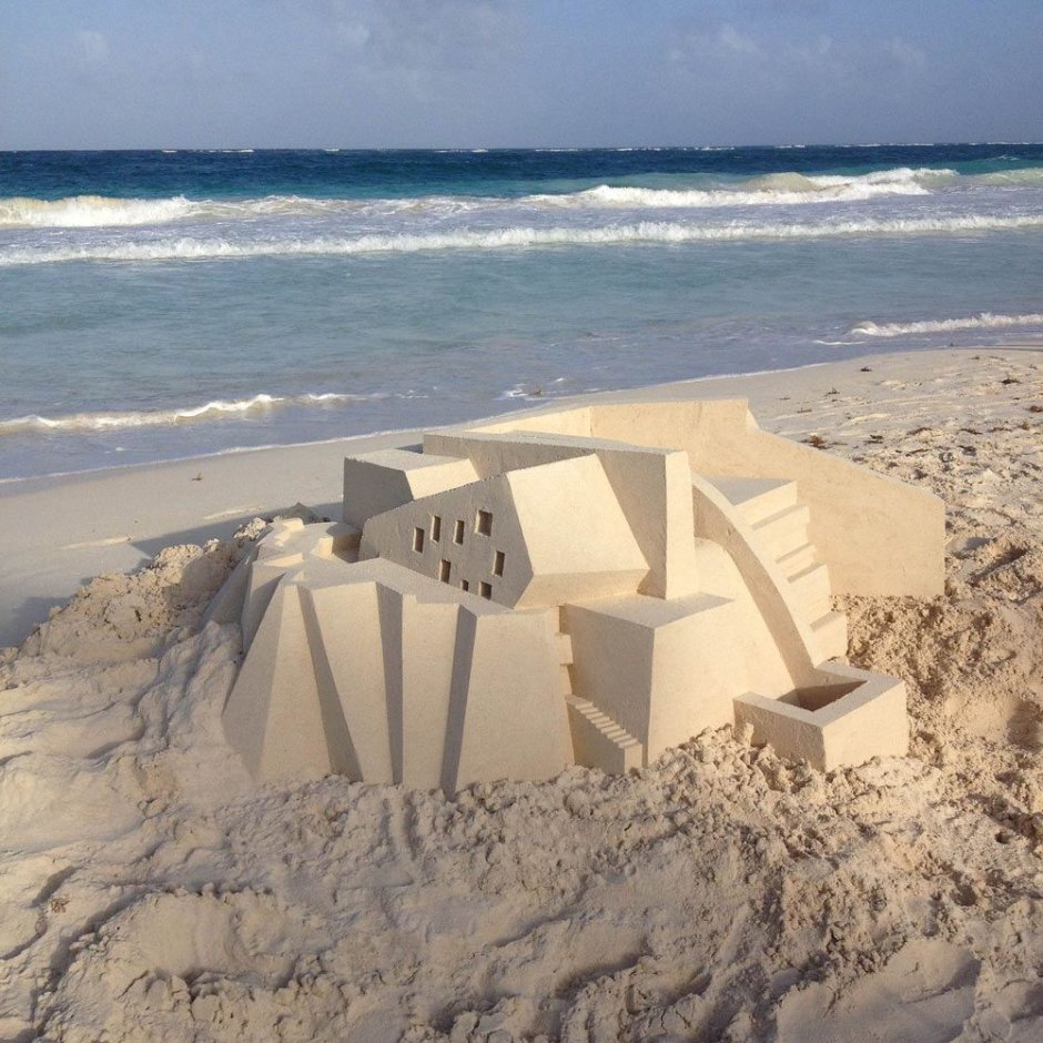 Песочный замок в реальном мире философия