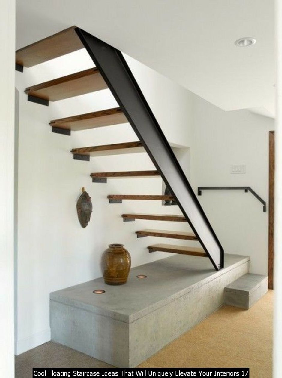 Лестница в стиле Сканди лофт