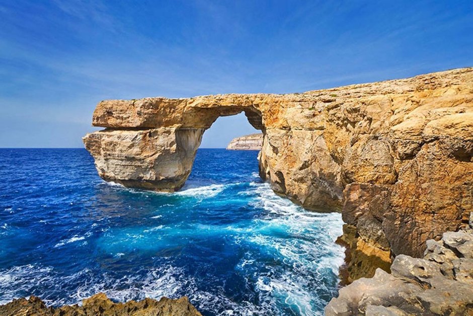 Лазурное окно (остров Гозо, Мальта)