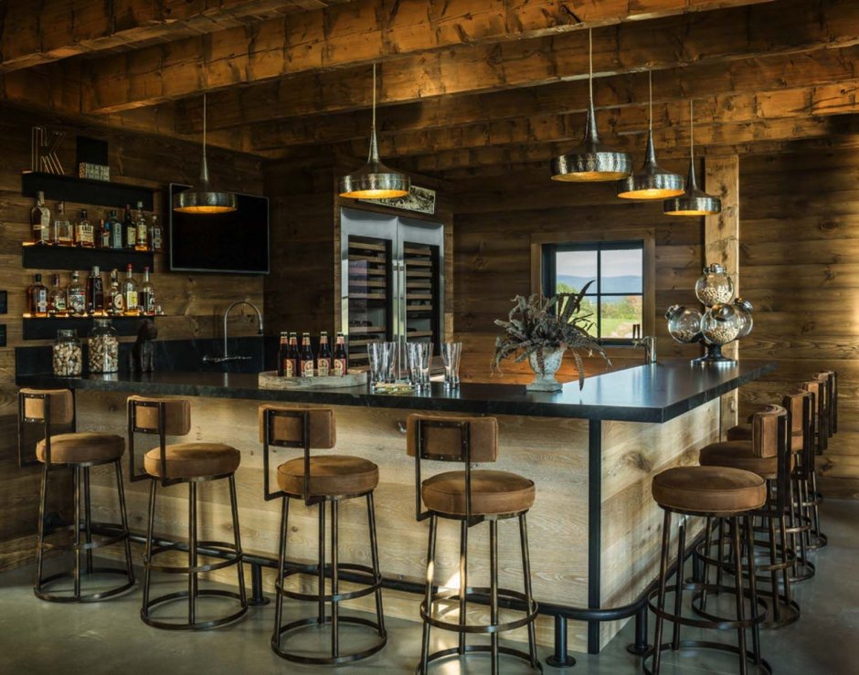 Фармхаус барная стойка