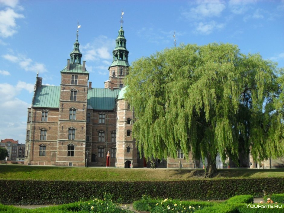 Дания дворец Розенборг сокровища