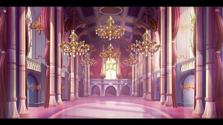 Бальный зал аниме во Дворце