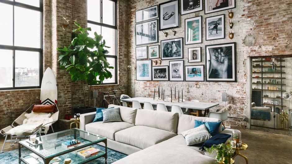 Loft интерьер