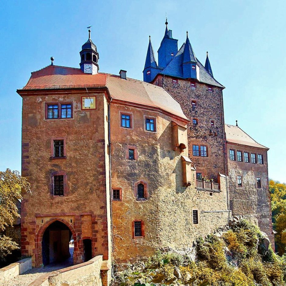 Крибштайн замки Германии внутри
