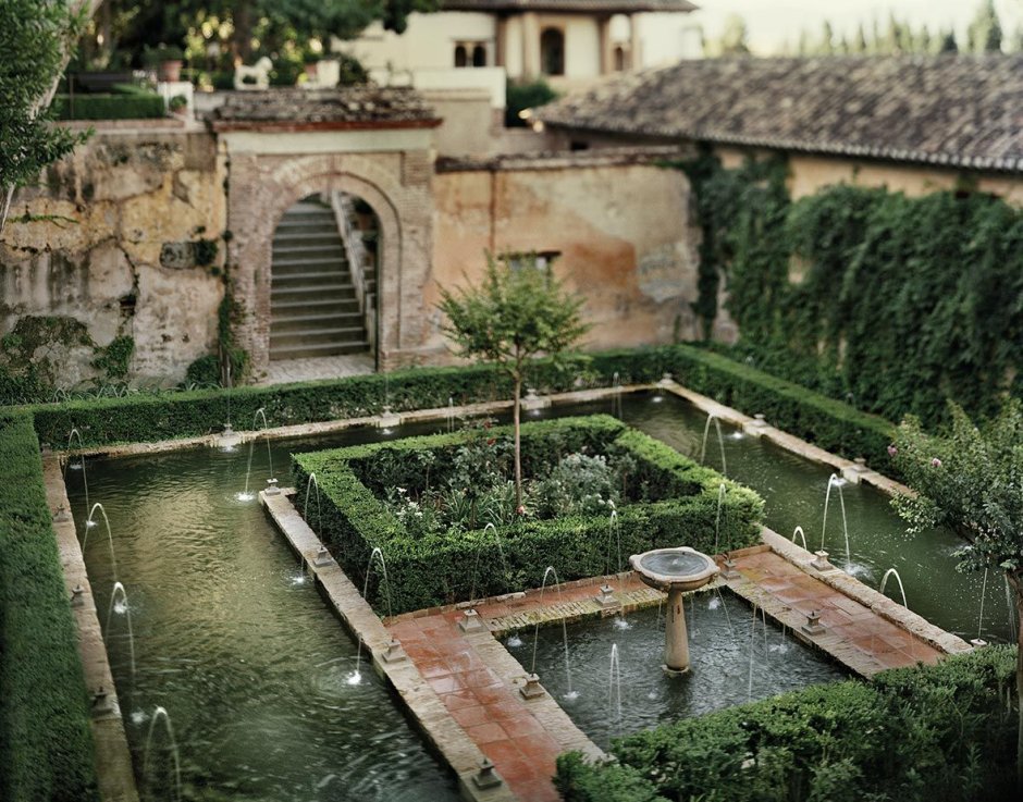Альгамбра и сады Хенералифе Испания план