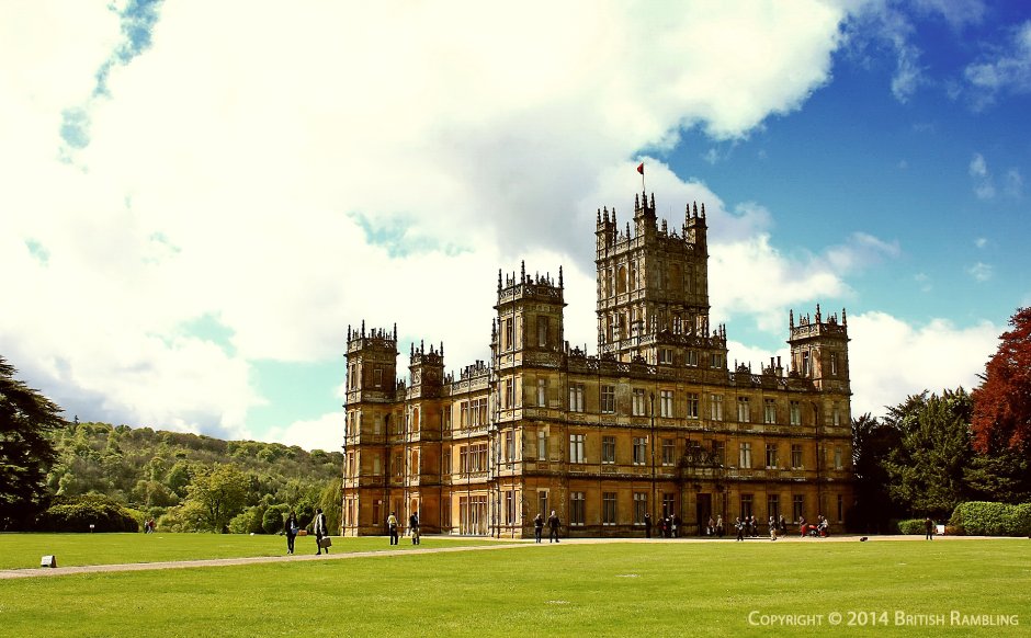 Highclere Castle обои на рабочий стол