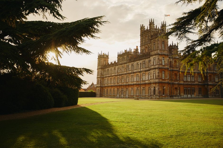 Highclere Castle аббатство Даунтон