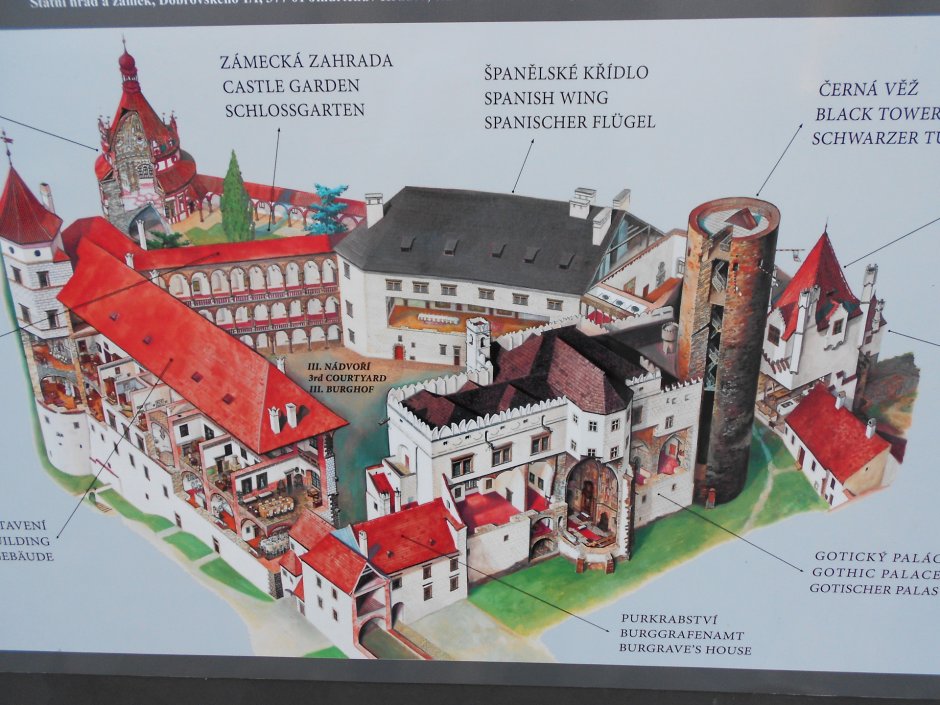 Графский Штернберг крепость Чехия экскурсия
