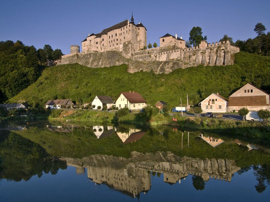 Замок Пернштейн Чехия