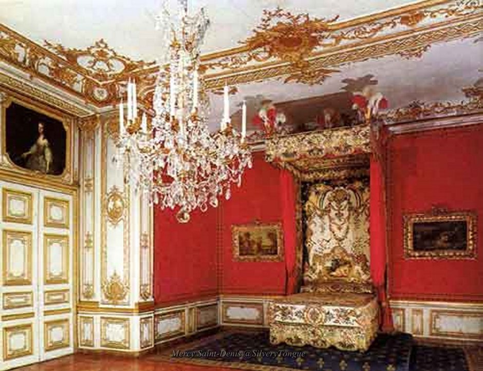 Спальня Людовика Версаль