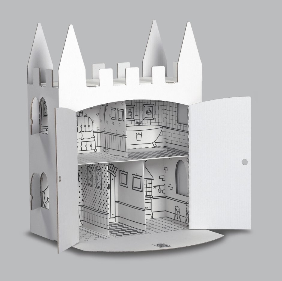 Замок 3ds Max