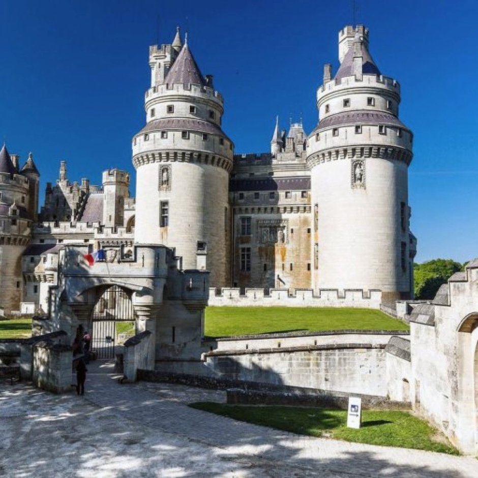 Замок танцевать. Шато де Пьерфон. Замок Пьерфон. Замок Пьерфон Франция. Замок Камелот Англия.