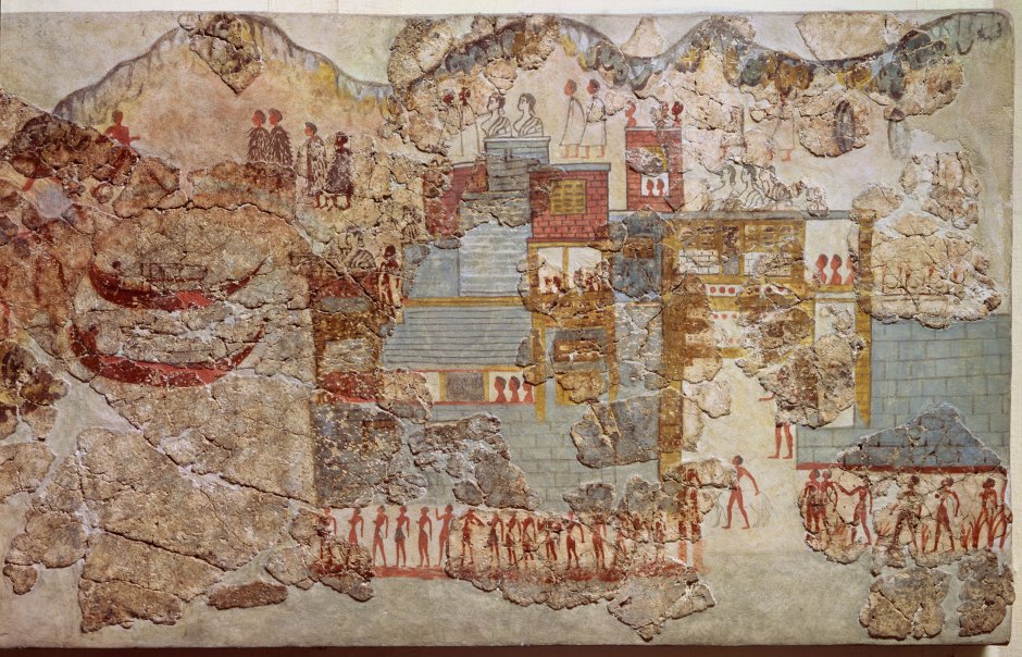 Фрески острова Санторини