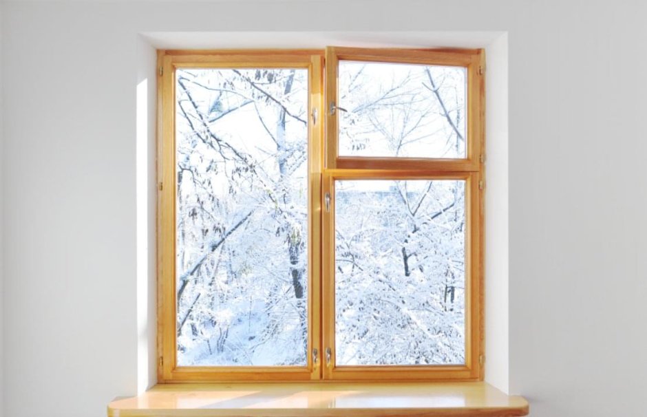 Окна ПВХ зимой