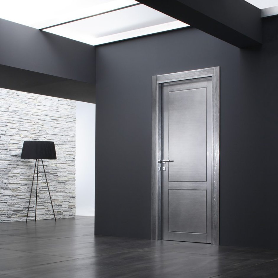 Дверь входная металлическая Сохо, 860 мм, левая, цвет лофт темный
