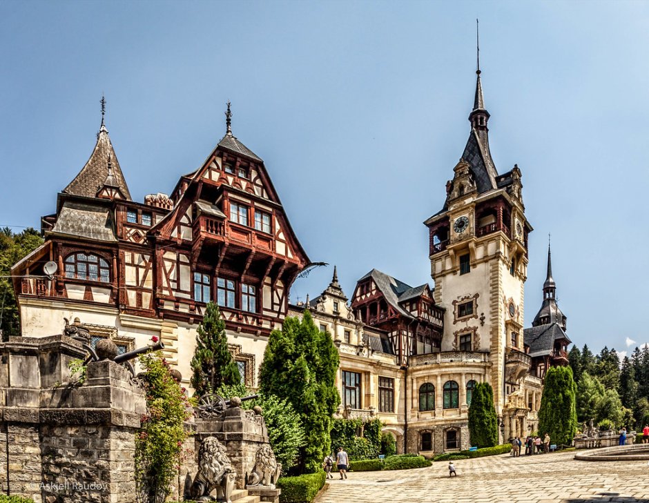Castorland пазл замок Пелеш, Румыния