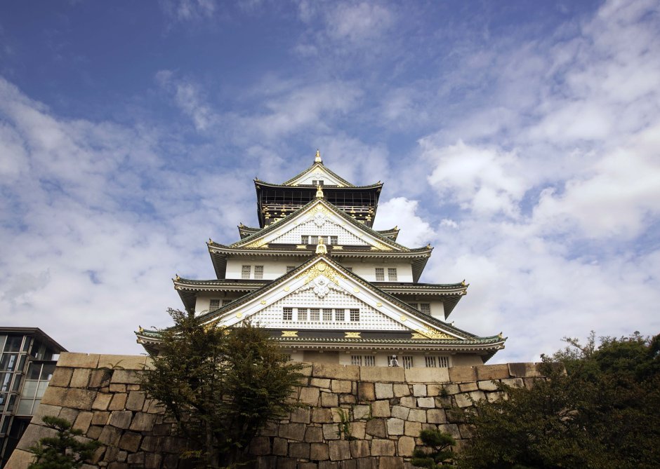 Японский замок для фотошопа