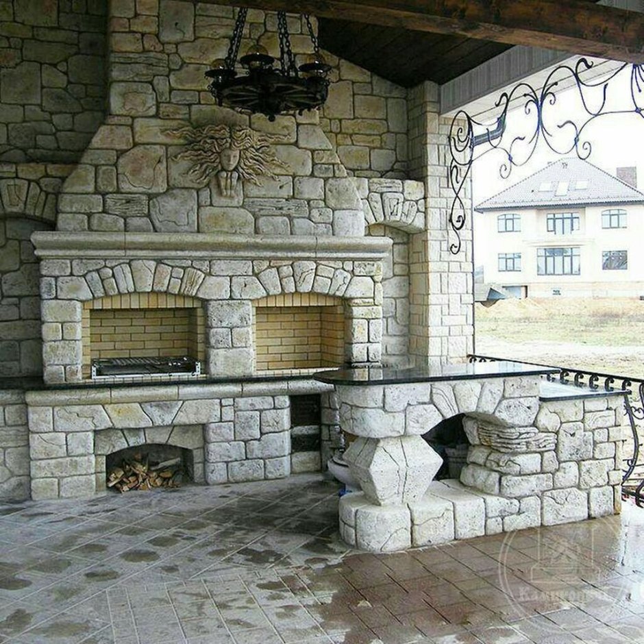 Печь Туликиви с лежанкой