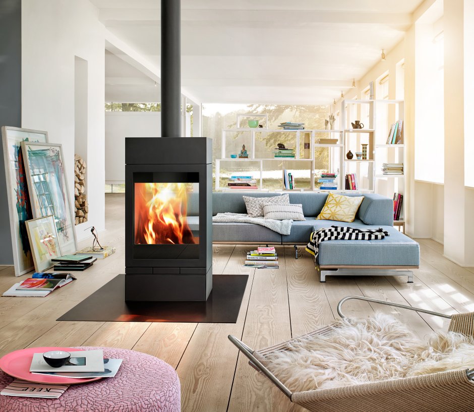 Дровяная печь-камин Fireplace Jannik